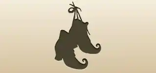 靴のシルエット