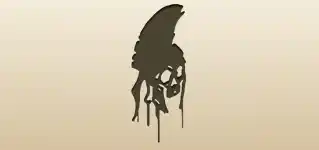 兜のシルエット