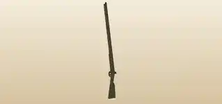 ライフルのシルエット