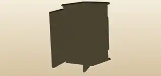 霊の罠のシルエット
