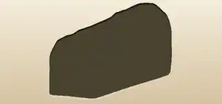 宝箱のシルエット
