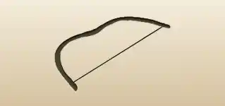 Archery Bow silhouette