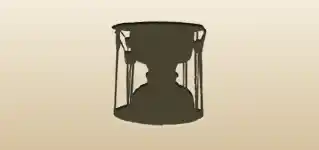 Drum silhouette