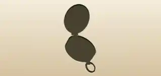Compass silhouette
