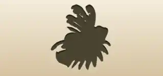 Lionfish silhouette