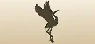 Crane silhouette