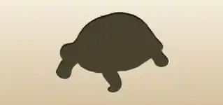 Turtle silhouette