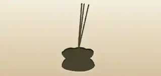 Incense Holder silhouette