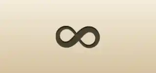 Infinity Symbol silhouette