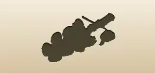 Garlic silhouette