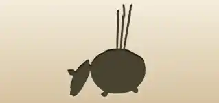 Incense Holder silhouette