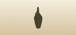Basket Flask silhouette