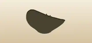 Noodles silhouette