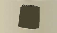Sketchbook silhouette