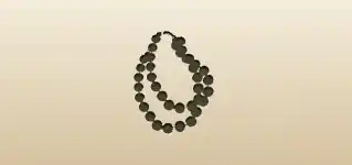 Bead Necklace silhouette