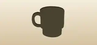 Mug silhouette