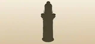 Lighthouse silhouette