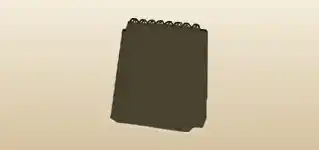 Sketchbook silhouette