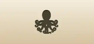 Octopus silhouette