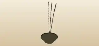 Incense Holder silhouette
