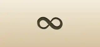 Infinity Symbol silhouette