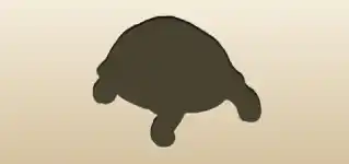 Turtle silhouette