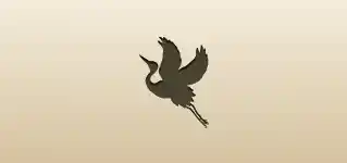 Crane silhouette
