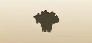 Comb silhouette