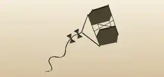 Kite silhouette