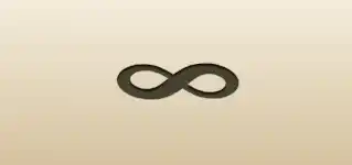 Infinity Symbol silhouette
