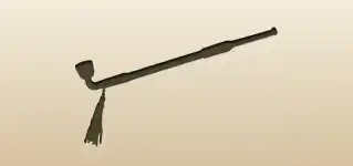 Kiseru Pipe silhouette