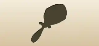 Hand Mirror silhouette