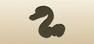 Snake silhouette
