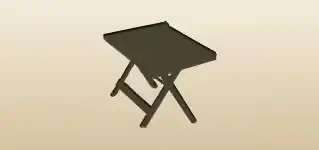 Folding Chair silhouette