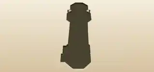 Lighthouse silhouette