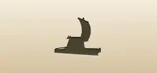 Sailing Raft silhouette