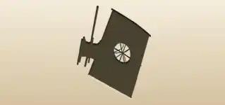 Kite silhouette
