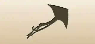 Kite silhouette