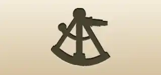 Sextant silhouette