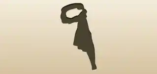 Shawl silhouette