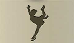 Figure Skater silhouette