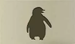 Penguin silhouette