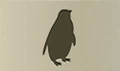 Penguin silhouette
