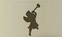 Angel silhouette