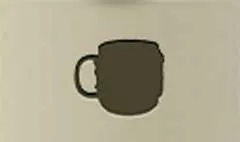 Cup silhouette