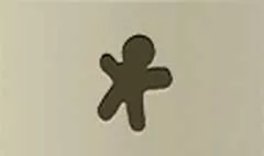 Gingerbread Man silhouette