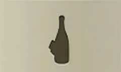 Champagne silhouette