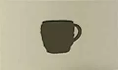 Cup silhouette