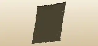 絵画のシルエット