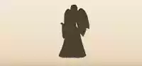 Angel silhouette